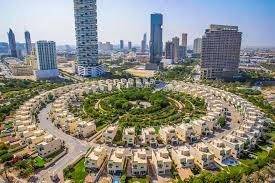 JVC(Jumeirah Village Circle)の街並み