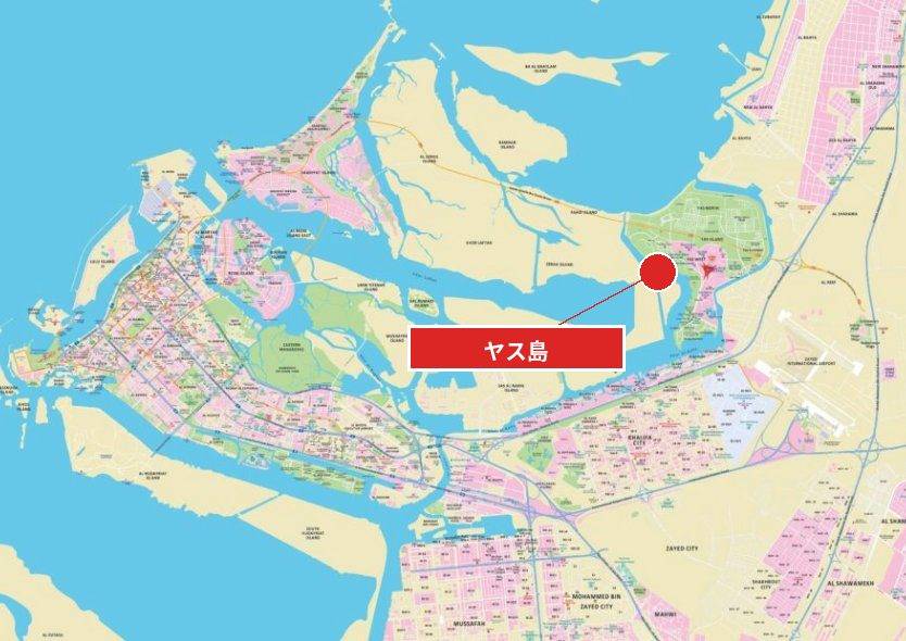ヤス島の位置図(概略)